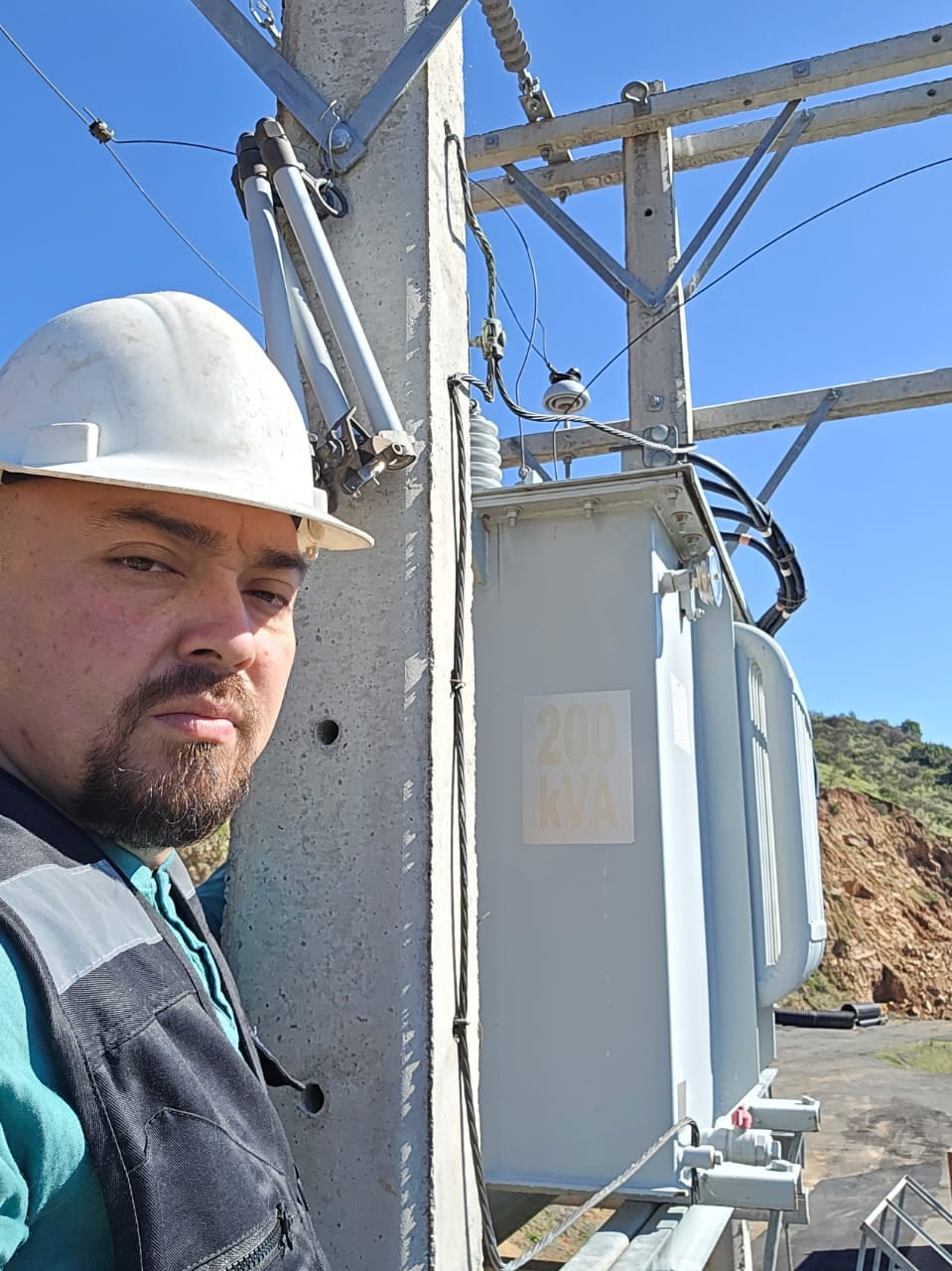 Equipo Energex en terreno