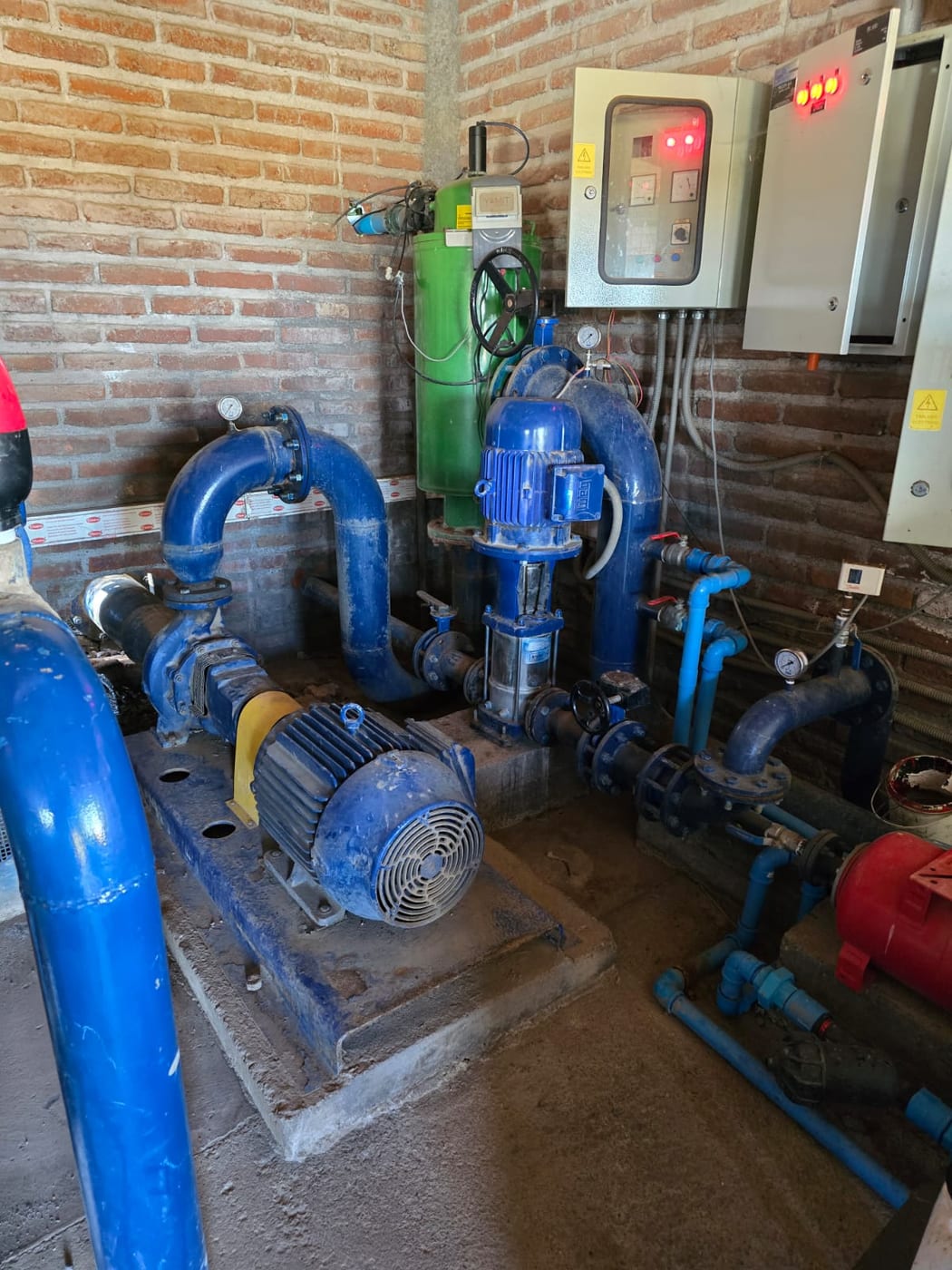 Sala de bombas y motores